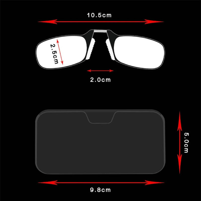 Mini Glass™ - Óculos de leitura portátil, compacto e moderno