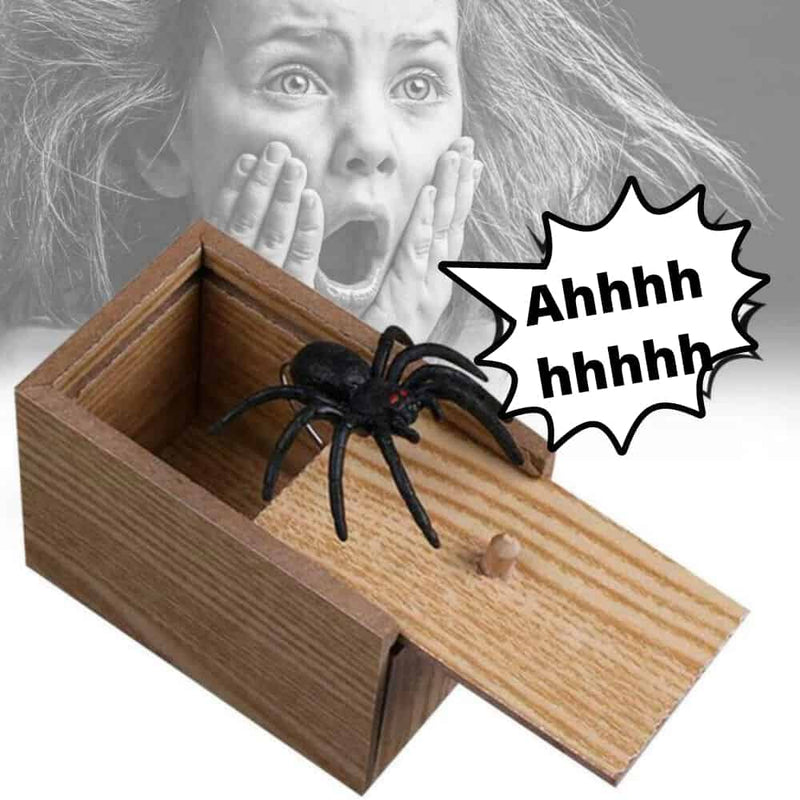 Pegadinha arranha na caixa - Spider Buh™