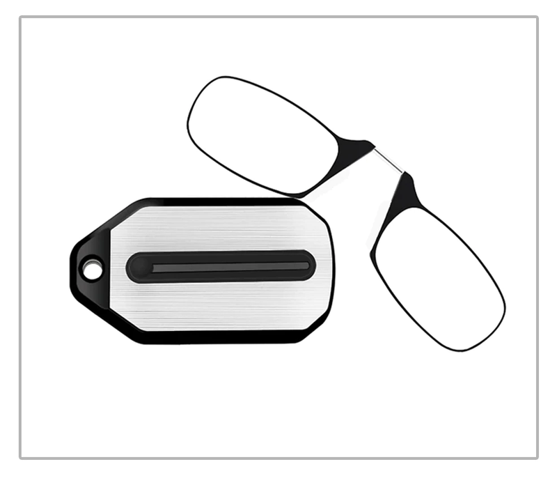 Óculos Case Chaveiro - Óculos de leitura de Bolso Portátil e Dobrável - MiniLupa