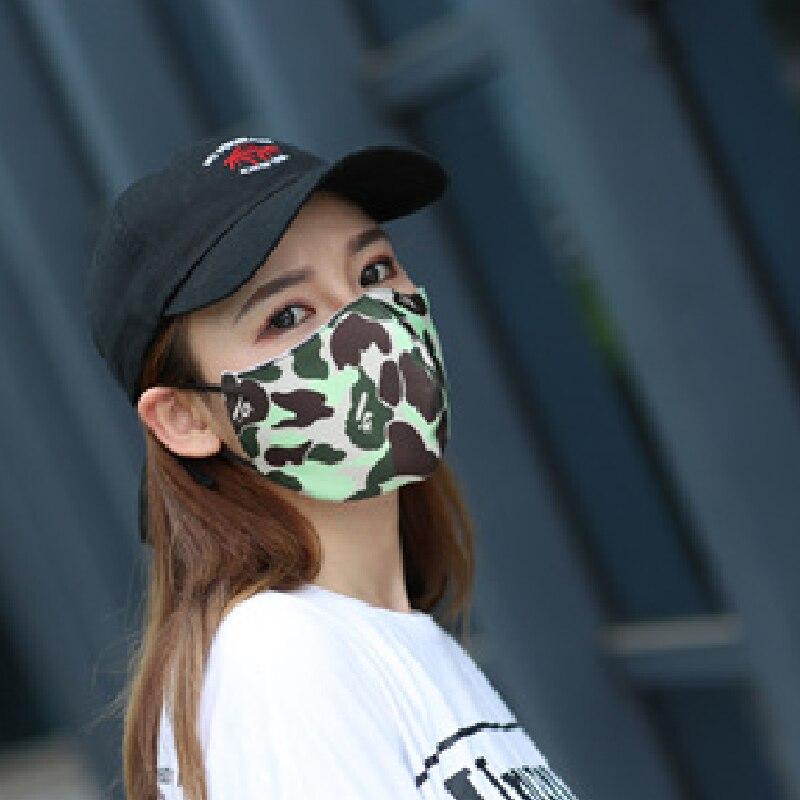 Máscara Camuflada Anti poeira e Poluição
