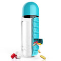 Garrafa com Compartimento para Comprimidos e Pílulas - CapsPRO 600ml