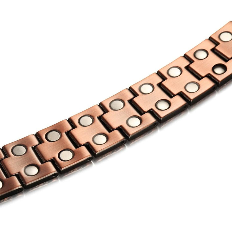 Vintage Cobre -  Pulseira / Bracelete Magnético feita em cobre