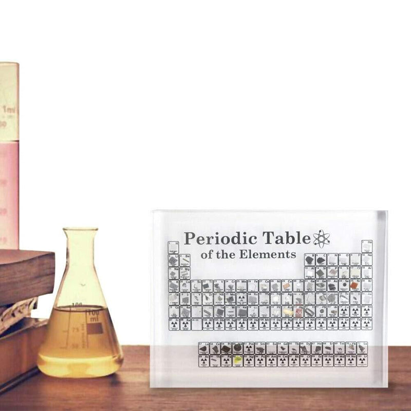 Tabela Periódica Acrílica 3D Interativa - Exibe os Elementos