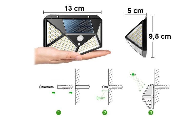 Holofote Solar Inteligente - SmartLED™