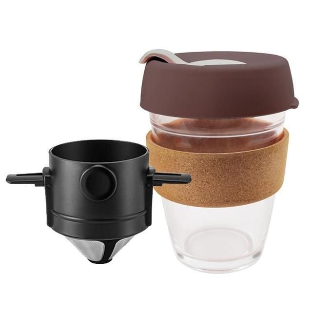 Filtro de Café Reutilizável Portátil Individual - Coffee Premium